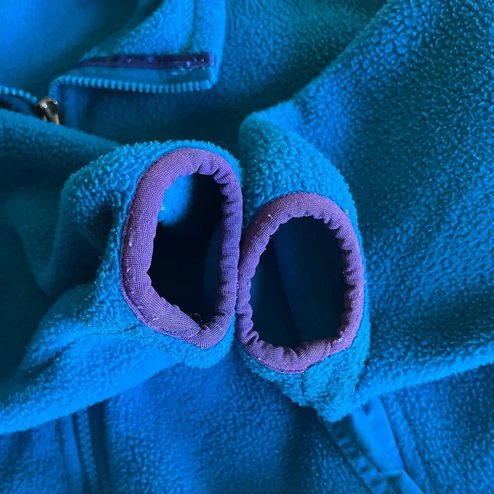 Patagonia vintage Made in the USA blue fleece 5